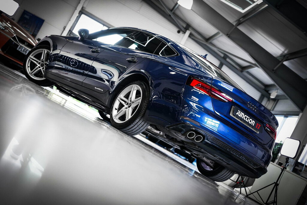 Audi A5 2.0 Tdi S Line Sportback S Tronic Quattro Euro 6 Blue #5