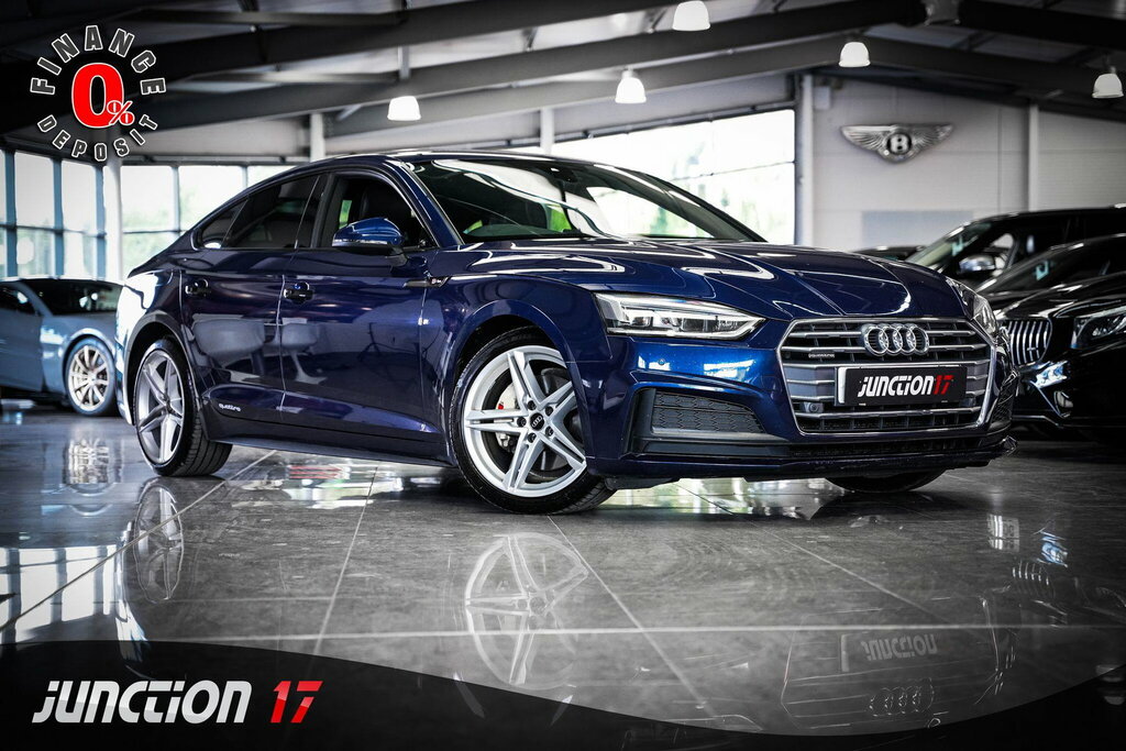 Audi A5 2.0 Tdi S Line Sportback S Tronic Quattro Euro 6 Blue