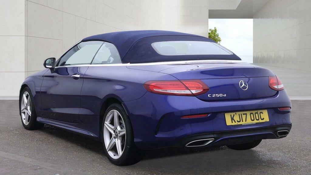 Mercedes-Benz C Class C220d Sport 9G-tronic Blue #3