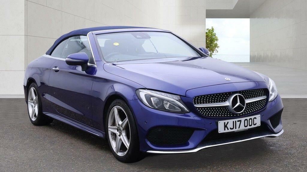Mercedes-Benz C Class C220d Sport 9G-tronic Blue #1