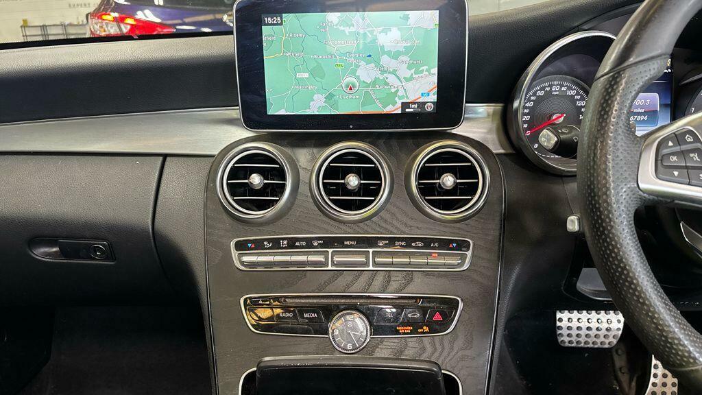 Mercedes-Benz C Class C220d Sport 9G-tronic Blue #13