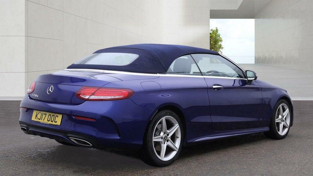 Mercedes-Benz C Class C220d Sport 9G-tronic Blue #4