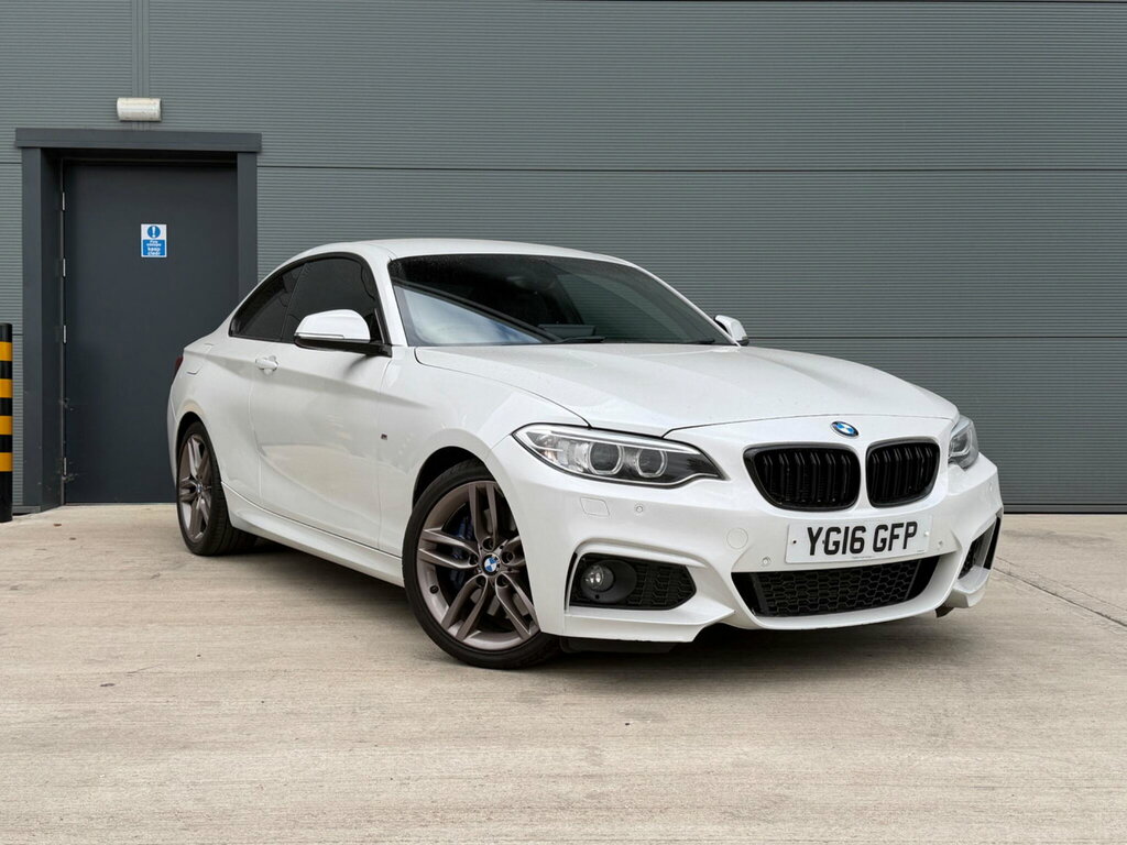 BMW 2 Series 2.0 220D M Sport Euro 6 Ss White