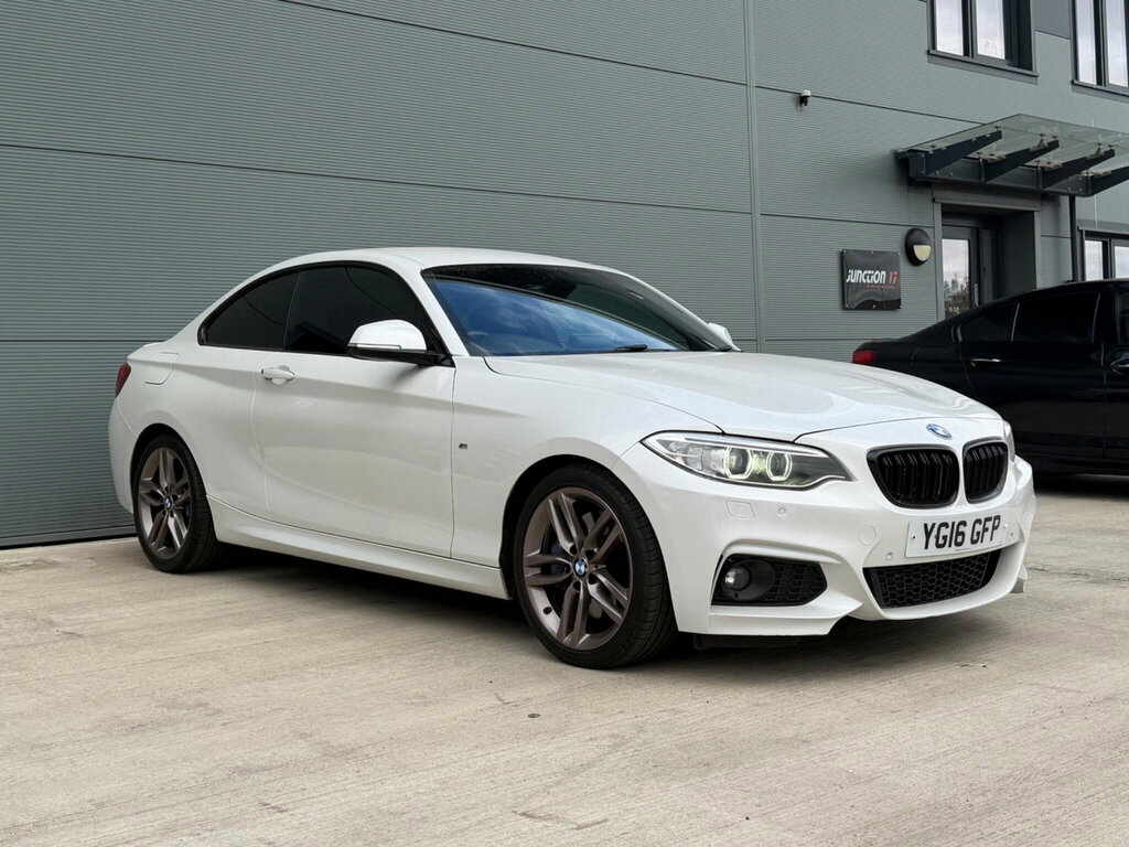 BMW 2 Series 2.0 220D M Sport Euro 6 Ss White #3