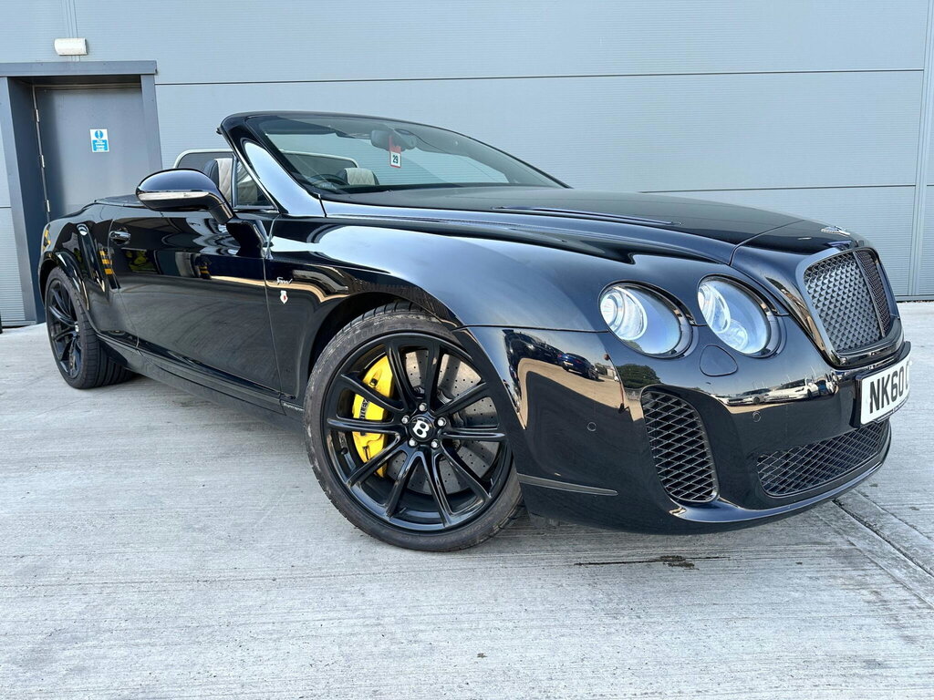 Bentley Continental Gt 6.0 W12 Gtc Speed 4Wd Euro 4 Black