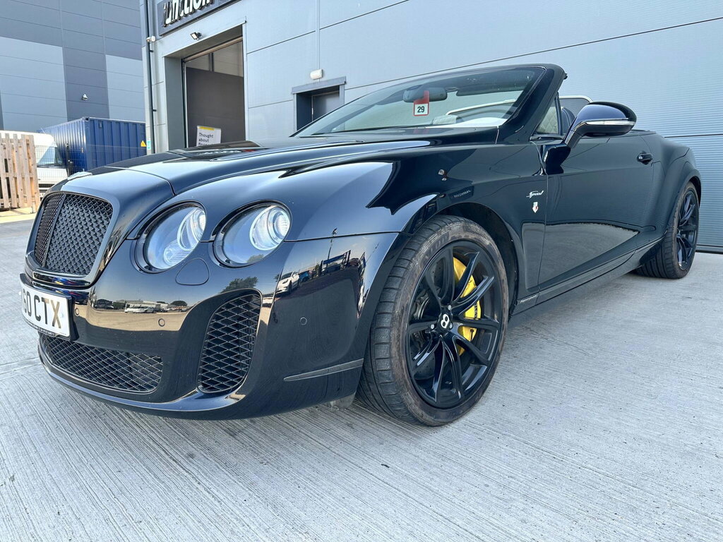 Bentley Continental Gt 6.0 W12 Gtc Speed 4Wd Euro 4 Black #5