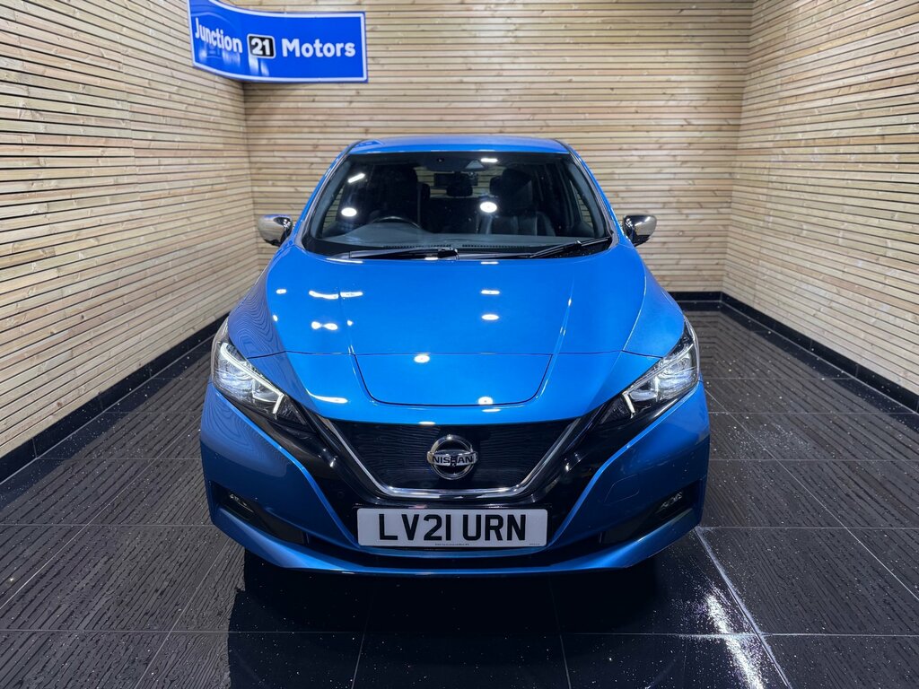 Nissan Leaf 62Kwh E Tekna Hatchback 217 Ps Blue #2