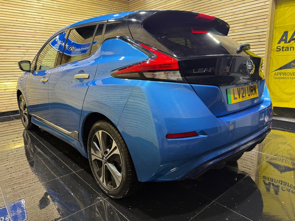 Nissan Leaf 62Kwh E Tekna Hatchback 217 Ps Blue #6