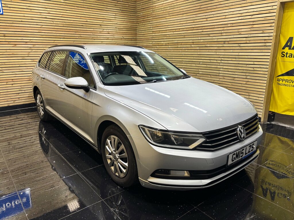 Volkswagen Passat 1.6 Tdi Bluemotion Tech S Estate GM15LZS Silver #3