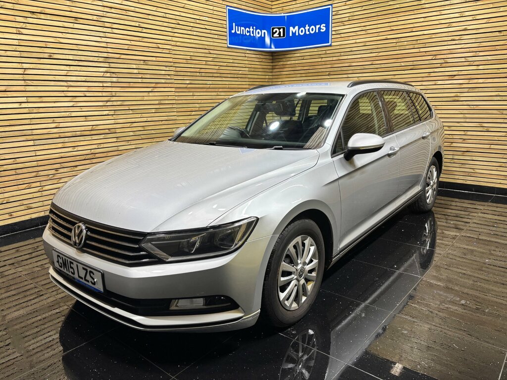 Volkswagen Passat 1.6 Tdi Bluemotion Tech S Estate GM15LZS Silver #4