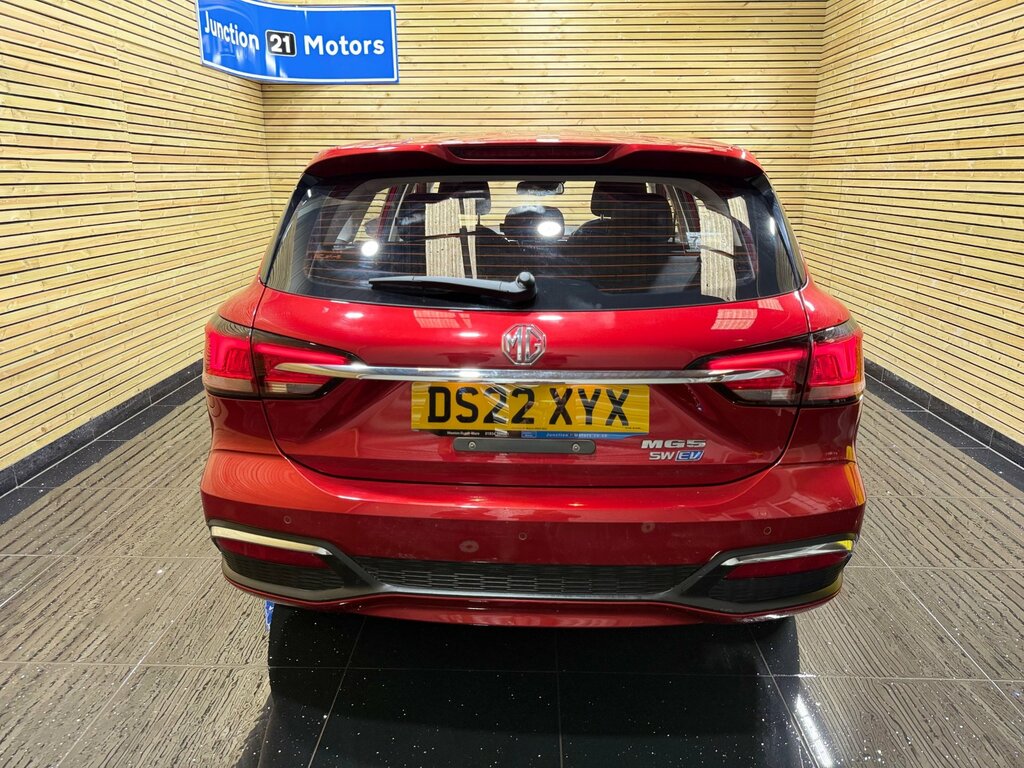 MG MG5 61.1Kwh Excite Long Range Estate DS22XYX Red #3