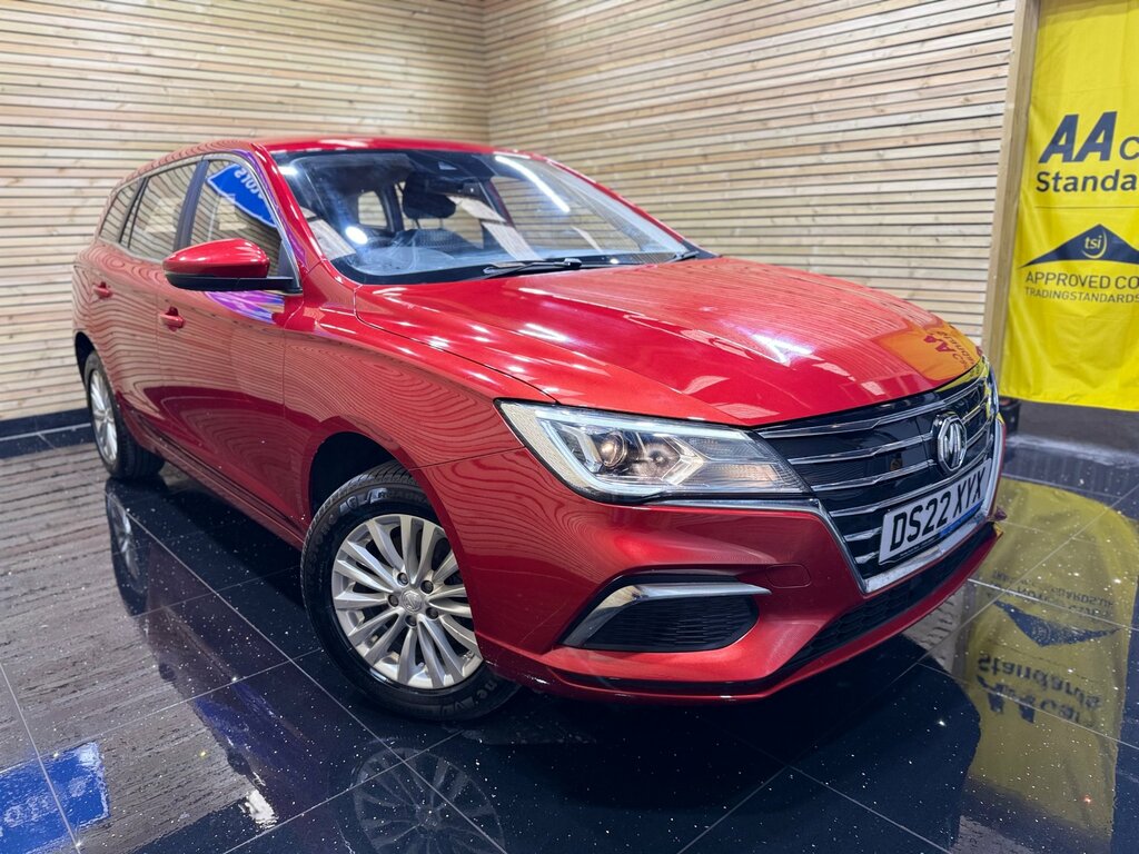 MG MG5 61.1Kwh Excite Long Range Estate DS22XYX Red #4