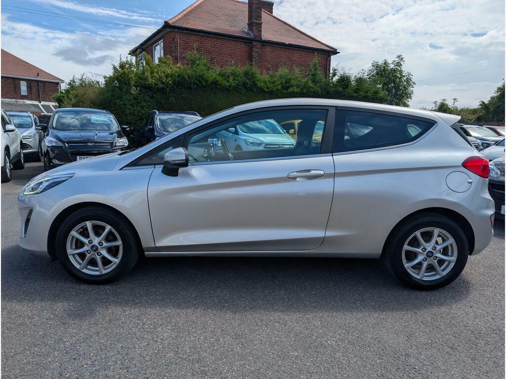 Ford Fiesta 1.0T Ecoboost Zetec Euro 6 S S CK68HZL Silver #3