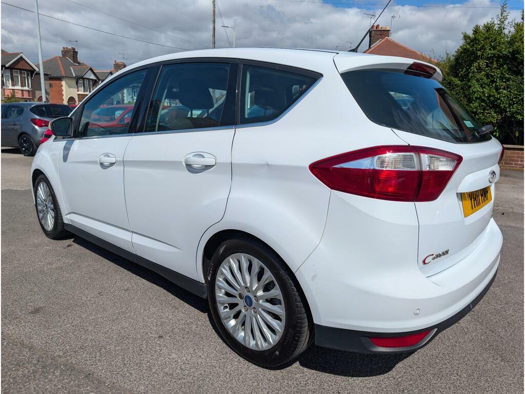 Ford C-Max 1.6 Tdci Titanium Euro 5 White #4