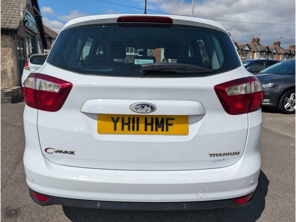 Ford C-Max 1.6 Tdci Titanium Euro 5 White #6