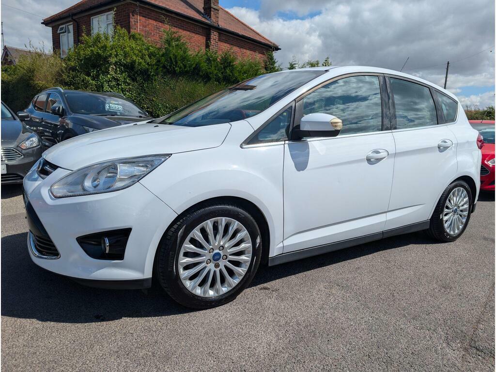 Ford C-Max 1.6 Tdci Titanium Euro 5 White #2