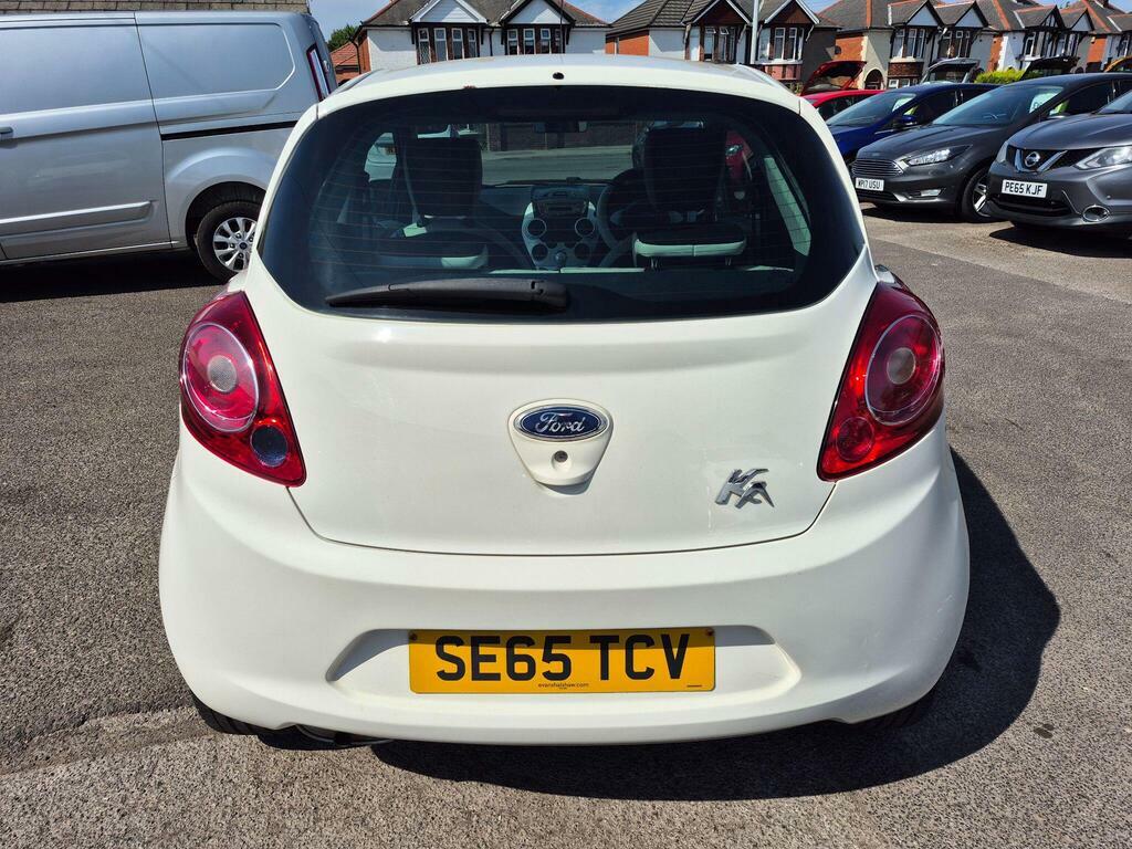 Ford KA 1.2 Zetec White Edition Euro 6 S S SE65TCV White #4