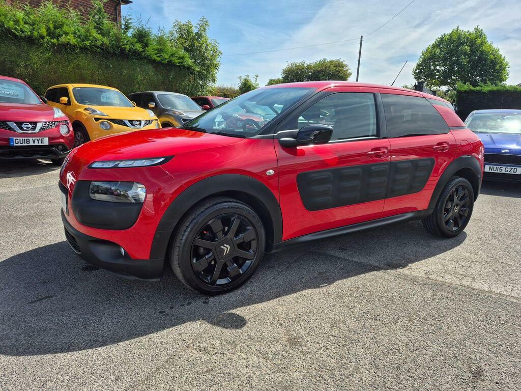 Citroen C4 Cactus 1.6 Bluehdi Flair Euro 6 Red