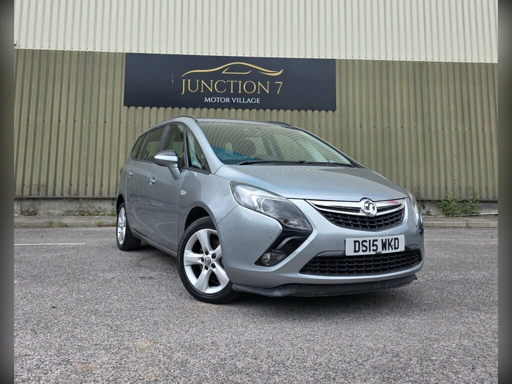Vauxhall Zafira Tourer 1.4I Turbo Exclusiv Euro 6 Silver #2