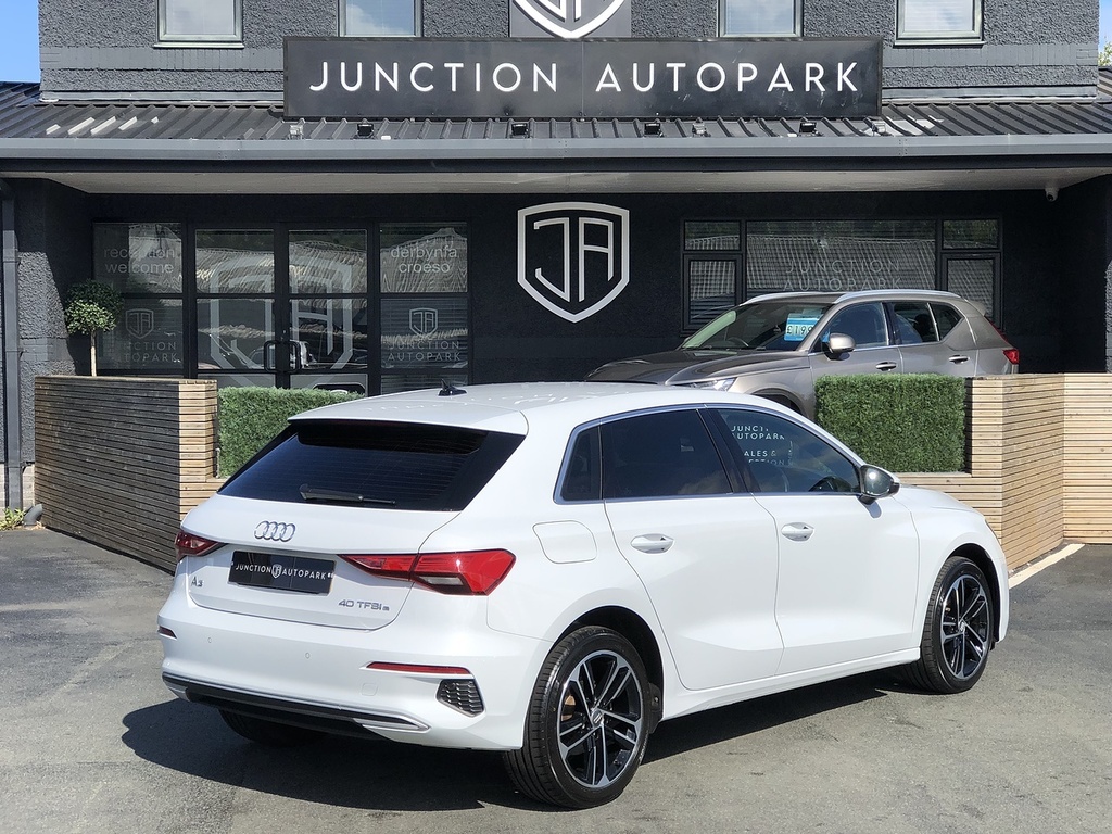 Audi A3 Tfsie Sport ND71XXJ White #6