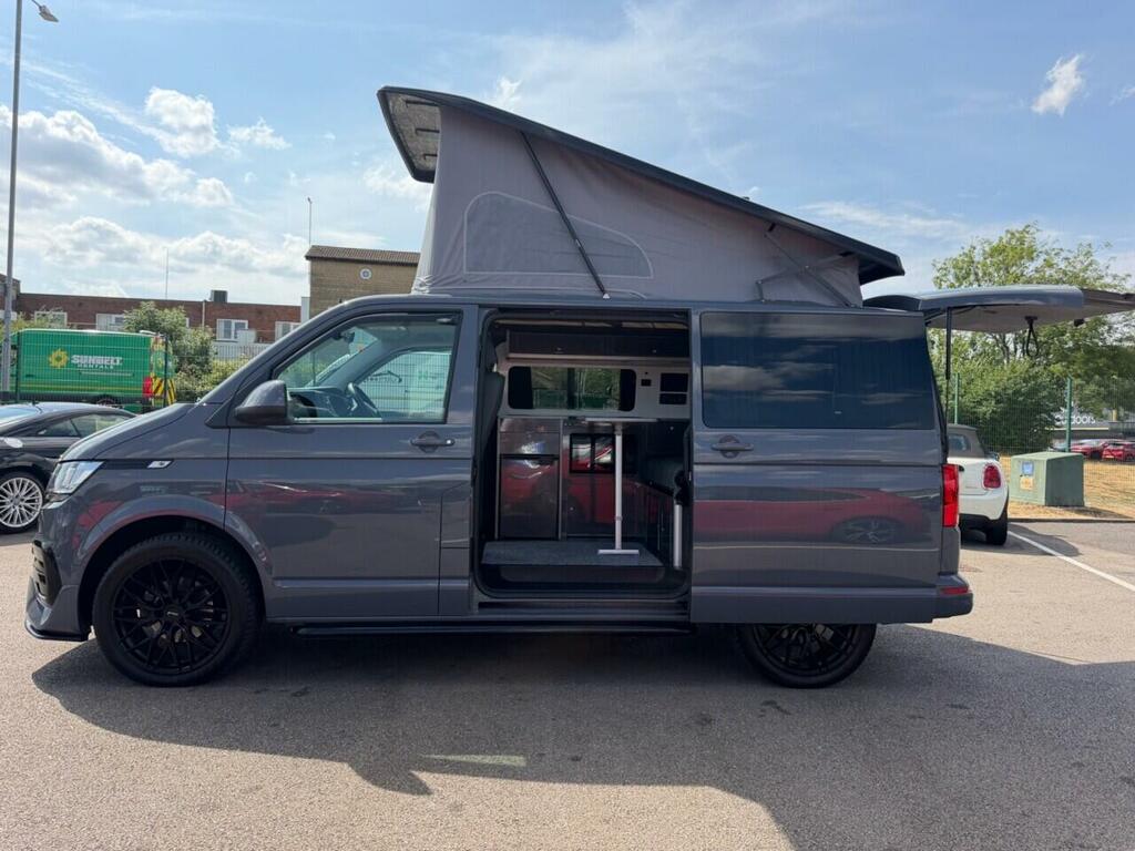 Volkswagen Transporter Cambridge Conversion - 4 Belt - 4 Berth - Quilted Grey #3
