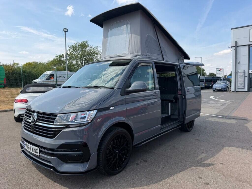 Volkswagen Transporter Cambridge Conversion - 4 Belt - 4 Berth - Quilted Grey