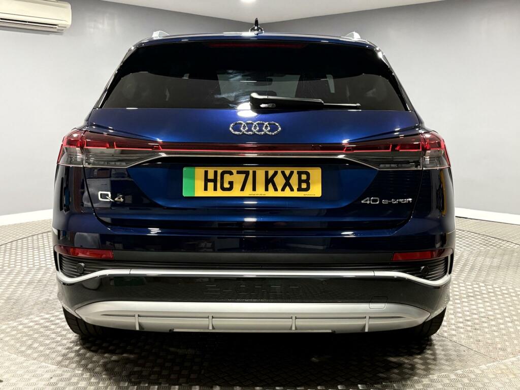 Audi Q4 E Tron 40 S Line 82Kwh Blue #4