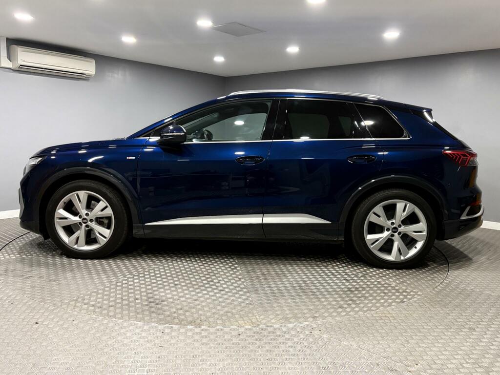 Audi Q4 E Tron 40 S Line 82Kwh Blue #6