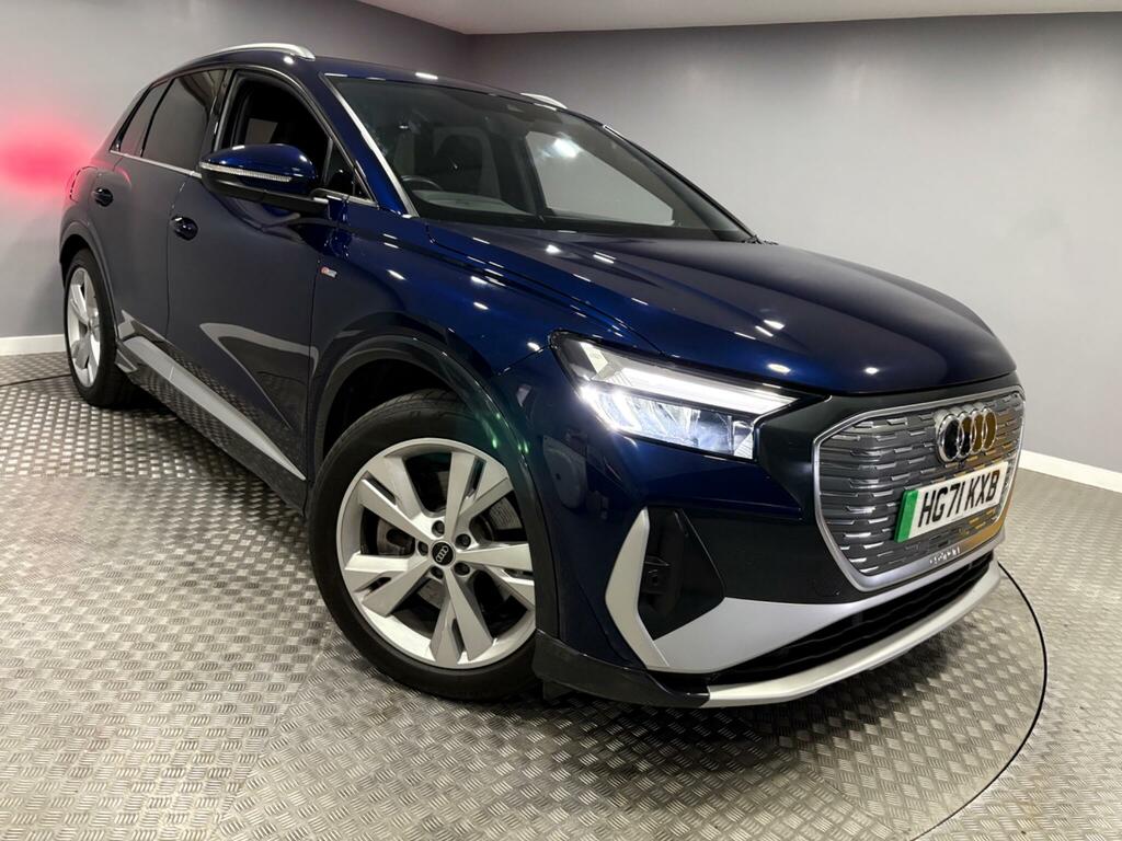 Audi Q4 E Tron Estate 125Kw 35 55.52Kwh Sport Blue #46