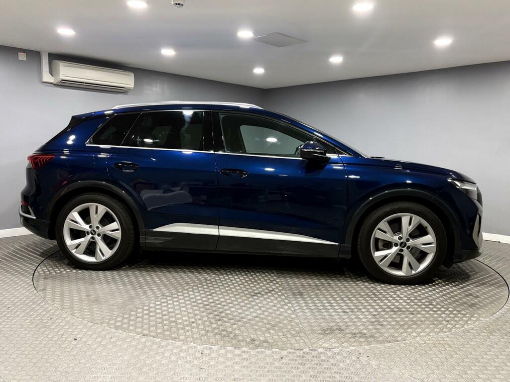 Audi Q4 E Tron 40 S Line 82Kwh Blue #2