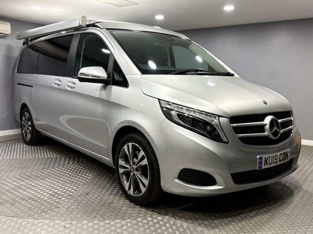 Mercedes-Benz V Class 2.2 V250d Sport Marco Polo G-tronic Euro 6 Ss Silver #2