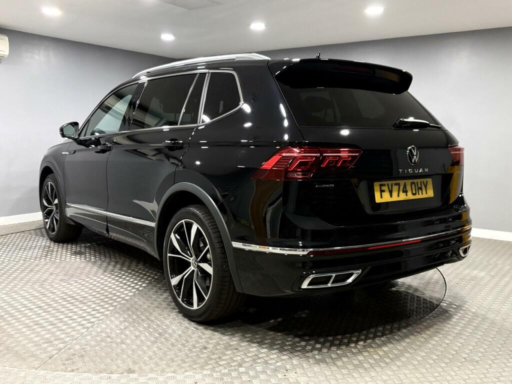 Volkswagen Tiguan Allspace 1.5 Tsi R-line Dsg Euro 6 Ss FV74OHY Black #5