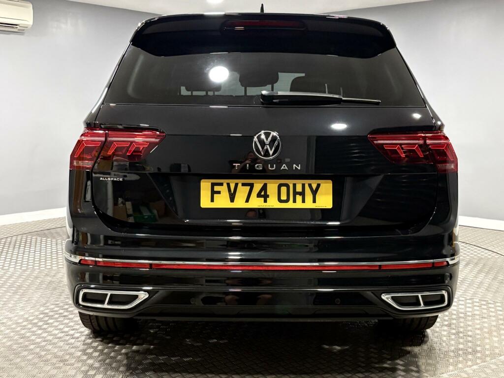 Volkswagen Tiguan Allspace 1.5 Tsi R-line Dsg Euro 6 Ss FV74OHY Black #4