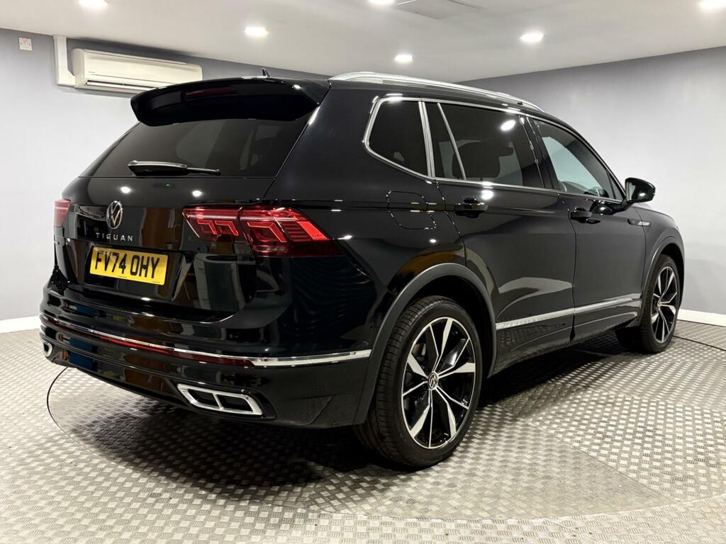 Volkswagen Tiguan Allspace 1.5 Tsi R-line Dsg Euro 6 Ss FV74OHY Black #3