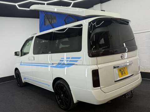 Nissan Elgrand 3.5 V6 Campervan White #2