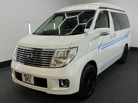 Nissan Elgrand Highway Star 4Wd Camper 3.5 White #22