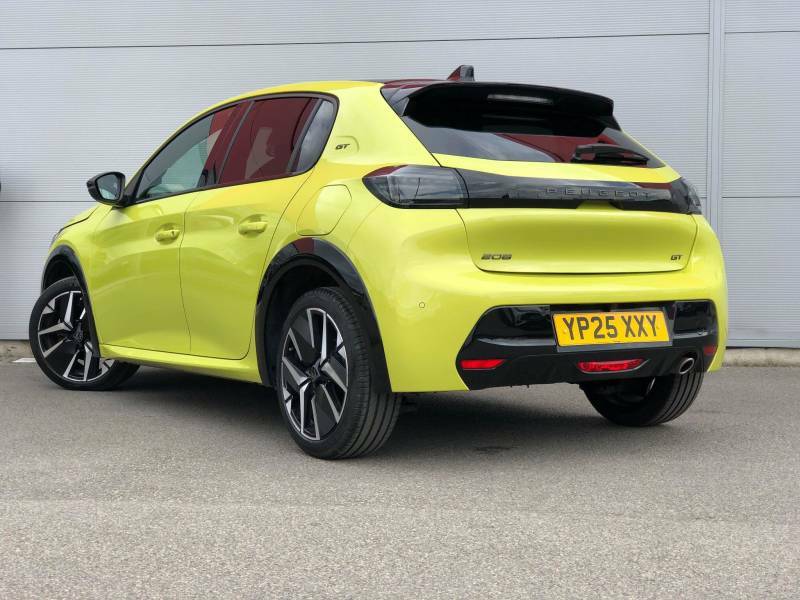 Peugeot 208 1.2 Puretech Gt Euro 6 Ss - 2025 25 YP25XXY Yellow #4
