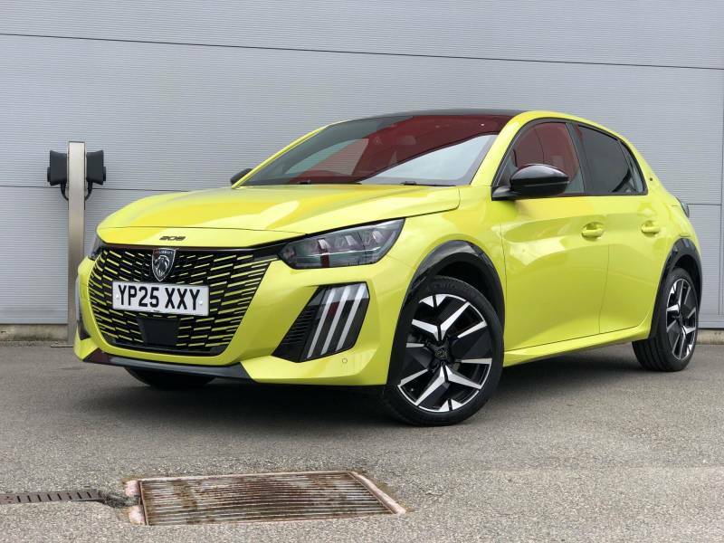 Peugeot 208 1.2 Puretech Gt Euro 6 Ss - 2025 25 YP25XXY Yellow #3