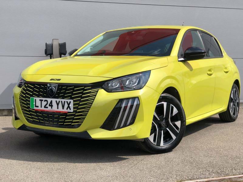 Peugeot e-208 50Kwh E-style 11Kw Charger Yellow #3