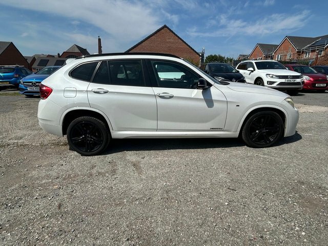 BMW X1 2.0 25D M Sport Xdrive Euro 5 S S White #6