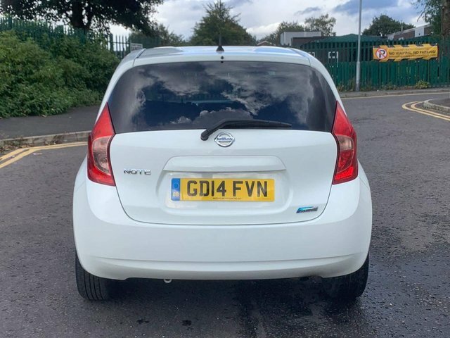 Nissan Note 1.2 Dig-s Acenta Premium Cvt Euro 5 S S GD14FVN White #5