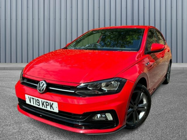 Volkswagen Polo 1.0 Tsi R-line Dsg Euro 6 S S Red #3