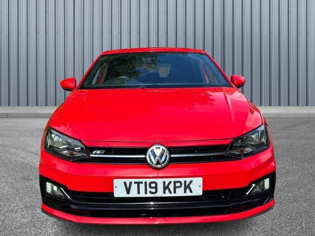 Volkswagen Polo 1.0 Tsi R-line Dsg Euro 6 S S Red #2