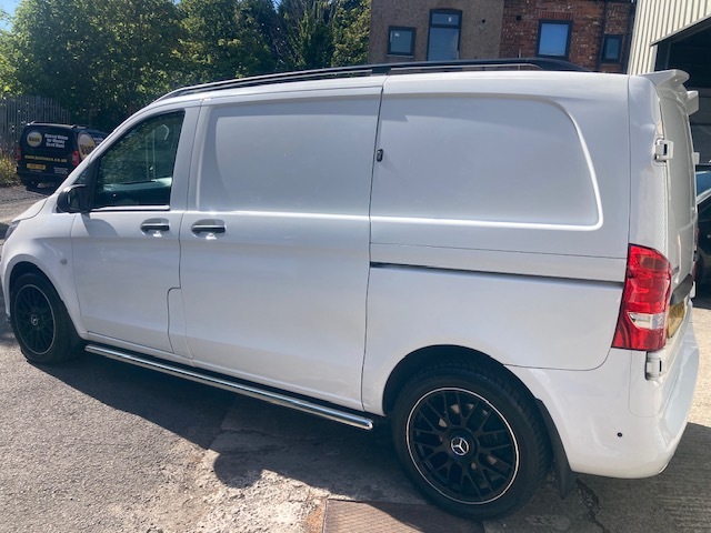 Mercedes-Benz Vito Mpv BD69LSN White #3