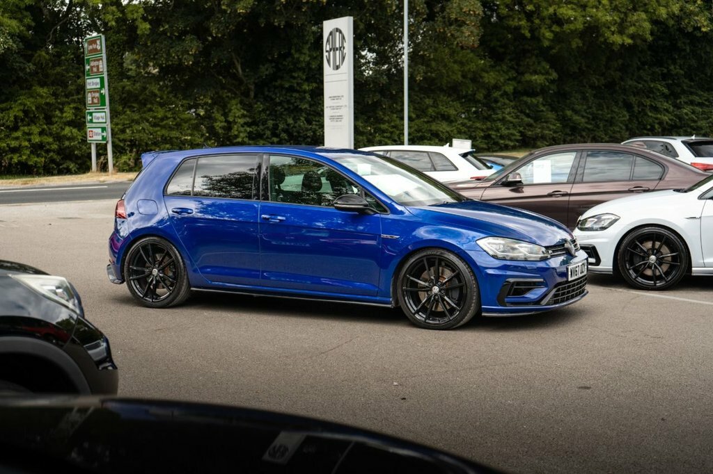 Volkswagen Golf 2.0 Tsi R Dsg 4Motion Euro 6 S S WV67DZY Blue #5
