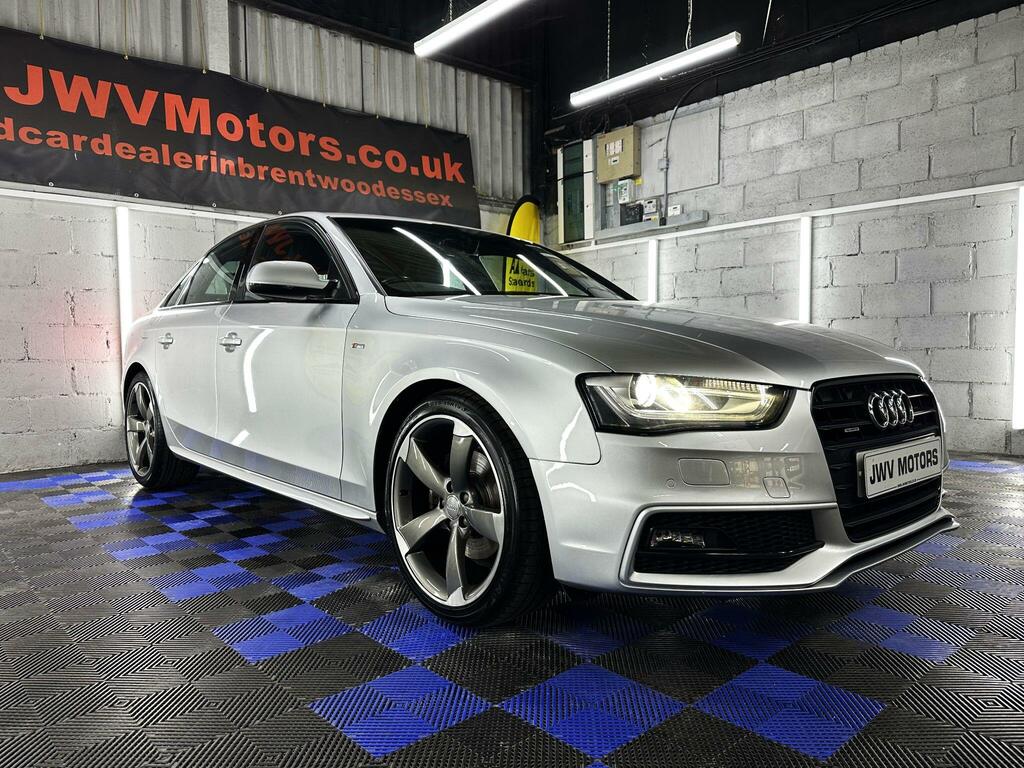 Audi A4 2.0 Tdi Black Edition Quattro Euro 5 Ss Silver