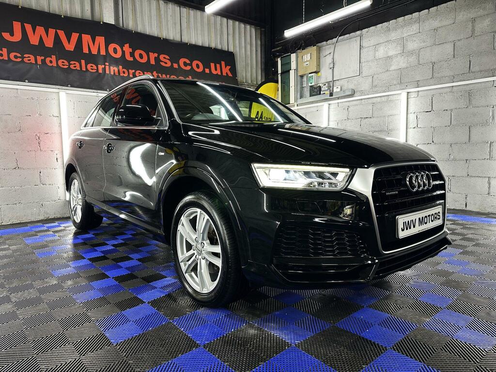 Audi Q3 2.0 Tdi S Line Edition S Tronic Quattro Euro 6 S Black
