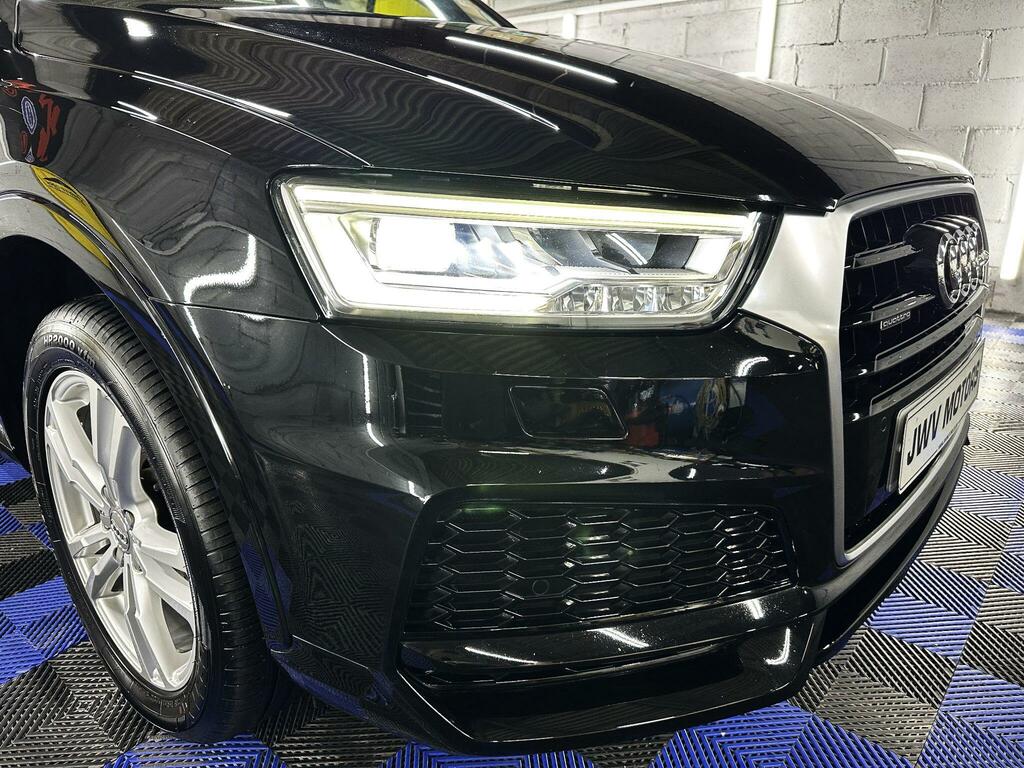 Audi Q3 2.0 Tdi S Line Edition S Tronic Quattro Euro 6 S Black #3