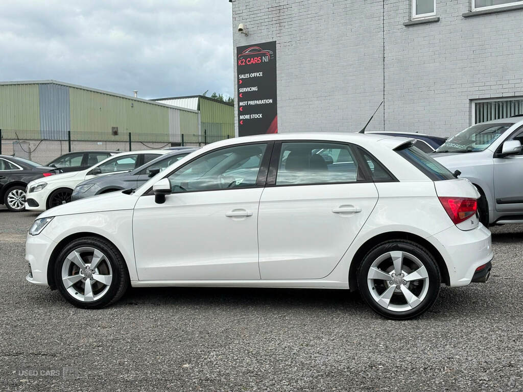 Audi A1 1.4 Tfsi Sport Nav FL68FEH White #3