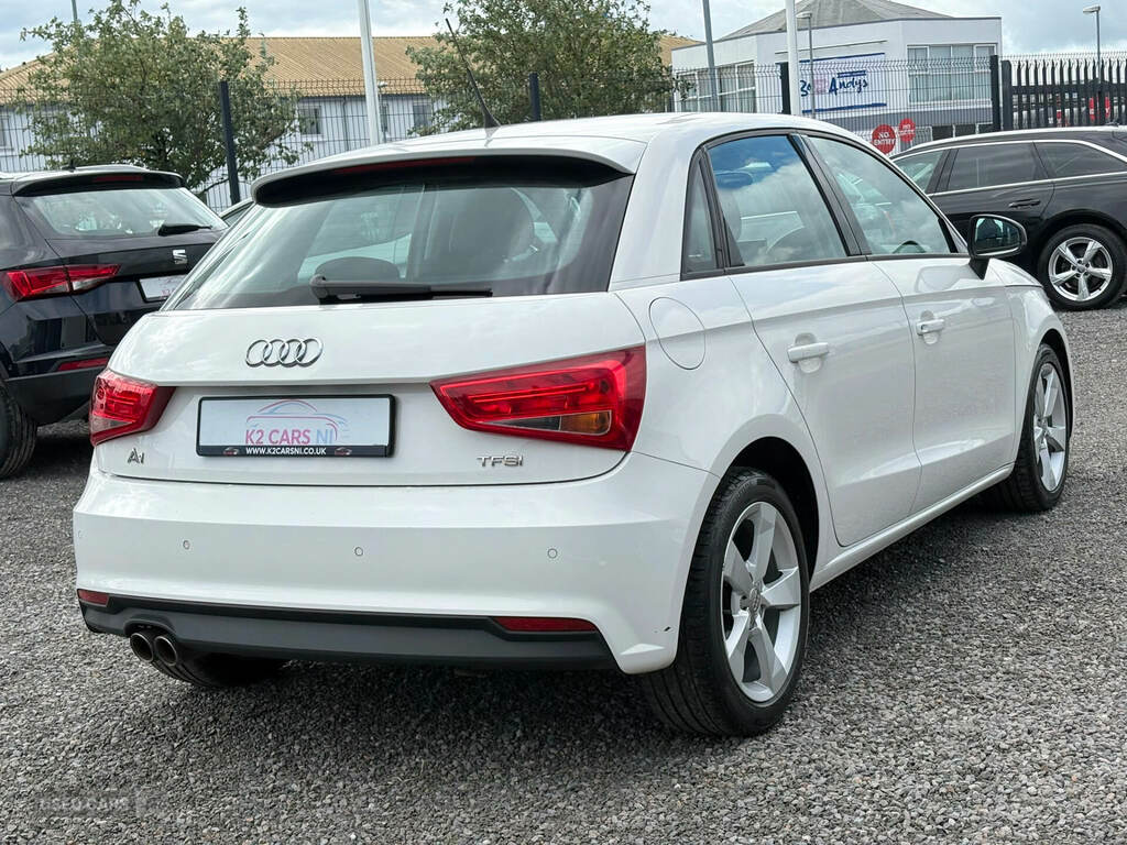 Audi A1 1.4 Tfsi Sport Nav FL68FEH White #2